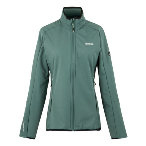 REGATTA MOUTDALE VERDE CHAQUETA SHOFSHELL TREKKING MUJER, ARISTARUN
