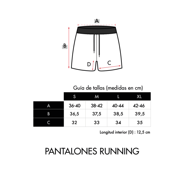 GUÍA DE TALLAS PANTALONES PIMIENTO NEGRO