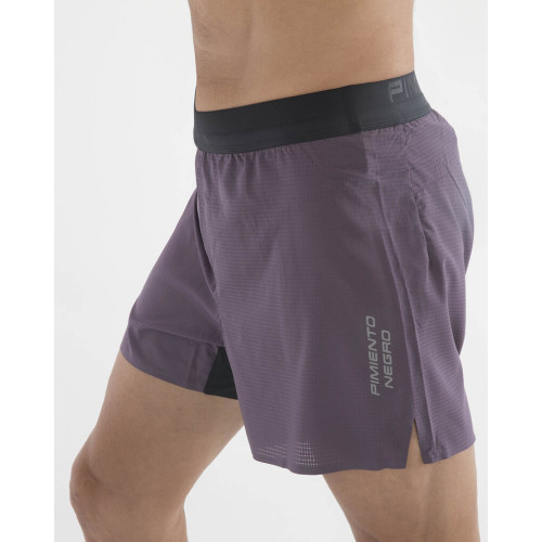 PIMIENTO NEGRO PANTALONES RUNNING VINO UNISEX VISTA PORTADA,ARISTARUN