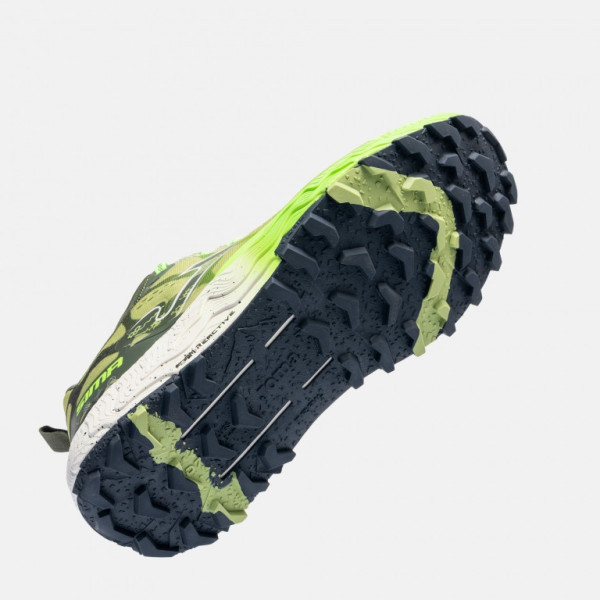 JOMA SIMA VERDE FLÚOR 2615 ZAPATILLAS TRAIL HOMBRE VISTA SUELA,ARISTARUN