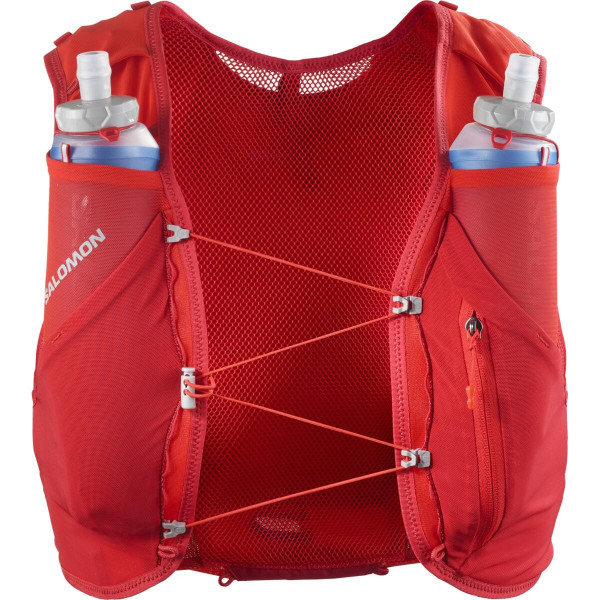 SALOMON ADV SKIN 5 CHALECO TRAIL RUNNING ROJO VISTA COMPLETA,ARISTARUN