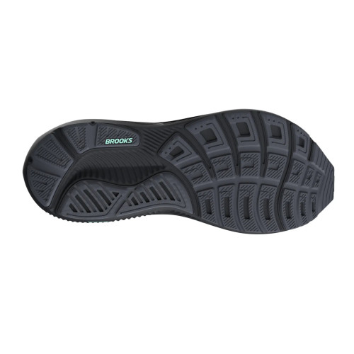 BROOKS GHOST 17 VERDE GRIS ZAPATILLA RUNNING HOMBRE VISTA SUELA,ARISTARUN