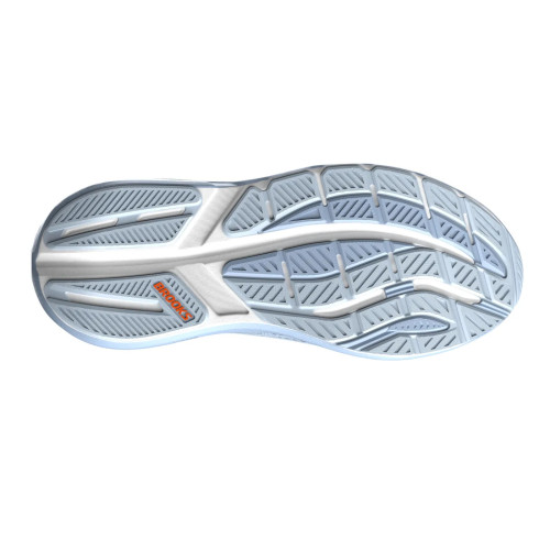 BROOKS GHOST MAX 3 AZUL NARANJA ZAPATILLA RUNNING HOMBRE VISTA SUELA,ARISTARUN