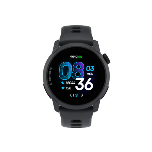 COROS PACE 4 NEGRO RELOJ DEPORTIVO VISTA FRONTAL,ARISTARUN