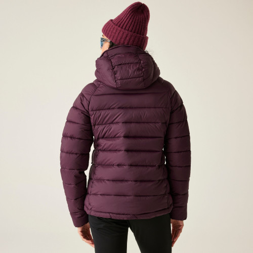 DARE2B TORREK MONTAIN BAFFLED CHAQUETA ACOLCHADA MUJER MODELO ESPALDA, ARISTARUN