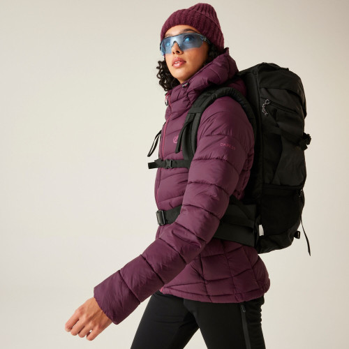 DARE2B TORREK MONTAIN BAFFLED CHAQUETA ACOLCHADA MUJER MODELO MOCHILA, ARISTARUN
