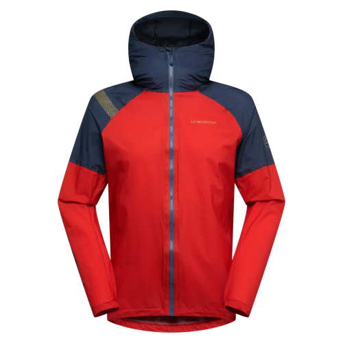 LA SPORTIVA POCKETSHELL JKT CHAQUETA IMPERMEABLE HOMBRE VISTA FRONTAL,ARISTARUN