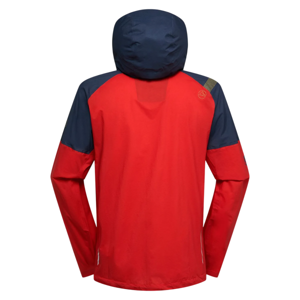 LA SPORTIVA POCKETSHELL JKT CHAQUETA IMPERMEABLE HOMBRE VISTA TRASERA,ARISTARUN