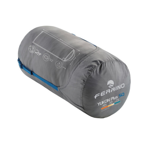 FERRINO SACO YUKON PLUS SQ CREMALLERA IZQUIERDA COMPACTADO, ARISTARUN
