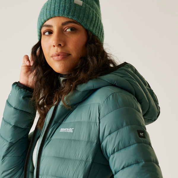 REGATTA MARIZION CHAQUETA ACLOCHADA MUJER MODELO GORRO, ARISTARUN