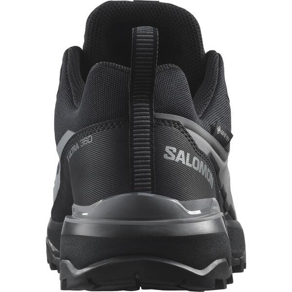 SALOMON X ULTRA 360 GTX NEGRO ZAPATILLA TREKKING HOMBRE VISTA TRASERA,ARISTARUN
