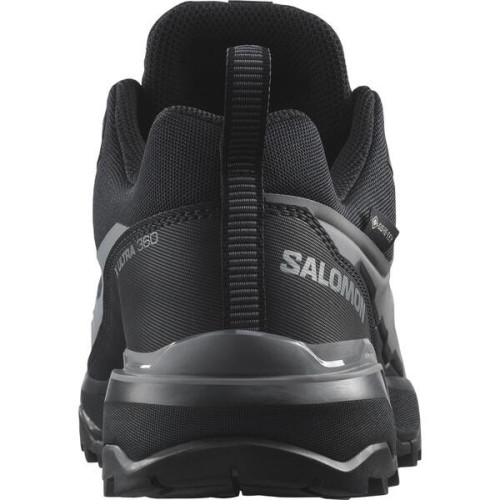SALOMON X ULTRA 360 GTX NEGRO ZAPATILLA TREKKING HOMBRE VISTA TRASERA,ARISTARUN