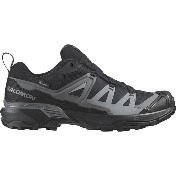 SALOMON X ULTRA 360 GTX NEGRO ZAPATILLA TREKKING HOMBRE VISTA LATERAL,ARISTARUN