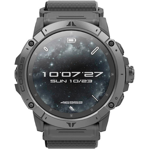COROS VERTIX 2S RELOJ DEPORTIVO GPS NEGRO VISTA FRONTAL,ARISTARUN