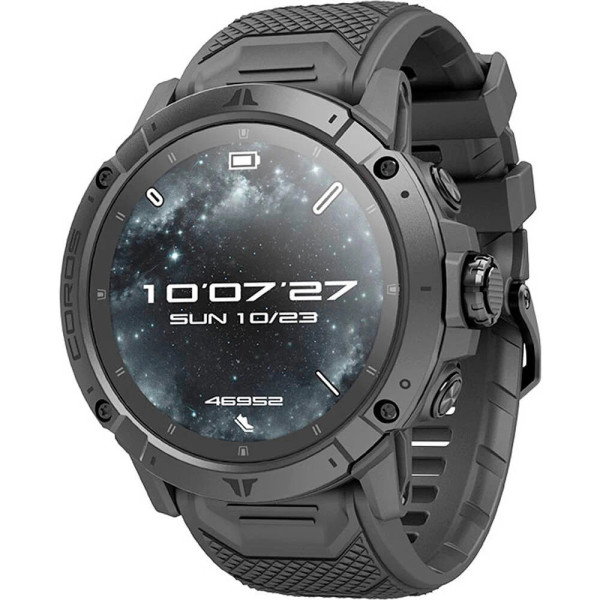 COROS VERTIX 2S RELOJ DEPORTIVO GPS NEGRO VISTA DELANTERA,ARISTARUN
