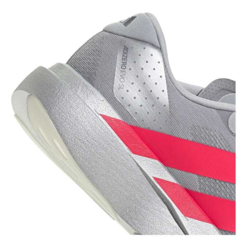 ZAPATILLAS ADIDAS ADIZERO EVO SL GRIS ROJO HOMBRE VISTA ANTERIOR,ARISTARUN