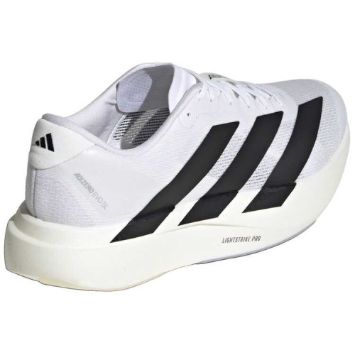ZAPATILLAS ADIDAS ADIZERO EVO SL BLANCO NEGRO HOMBRE VISTA ANTERIOR,ARISTARUN