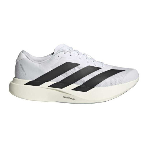 ZAPATILLAS ADIDAS ADIZERO EVO SL BLANCO NEGRO HOMBRE VISTA EXTERIOR,ARISTARUN