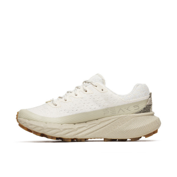 MERRELL AGILITY PEAK 5 BLANCO ROTO ZAPATILLA TRAIL RUNNING MUJER VISTA INTERIOR,ARISTARUN