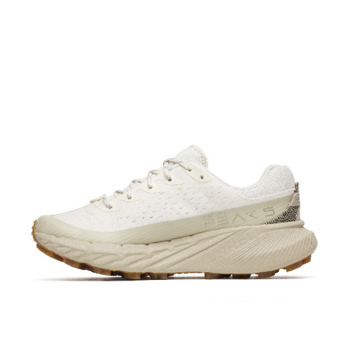 MERRELL AGILITY PEAK 5 BLANCO ROTO ZAPATILLA TRAIL RUNNING MUJER VISTA INTERIOR,ARISTARUN