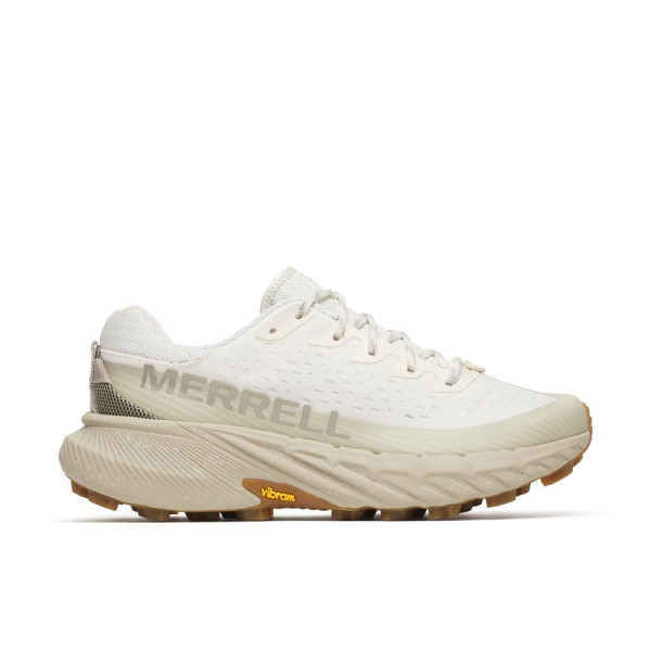 MERRELL AGILITY PEAK 5 BLANCO ROTO ZAPATILLA TRAIL RUNNING MUJER VISTA EXTERIOR,ARISTARUN