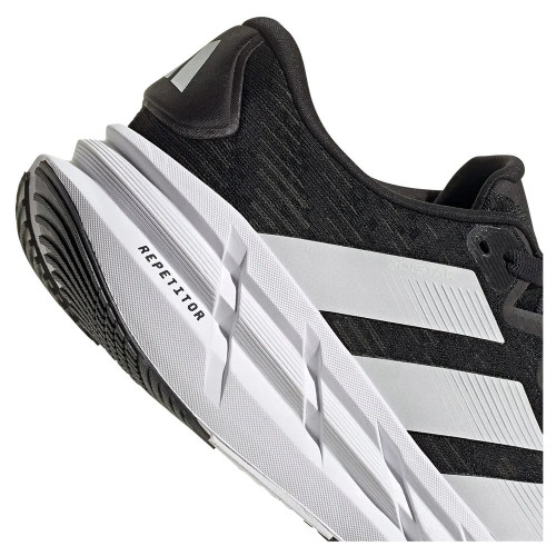 ADIDAS ADISTAR 4 NEGRO BLANCO ZAPATILLAS RUNNING HOMBRE VISTA MEDIASUELA,ARISTARUN