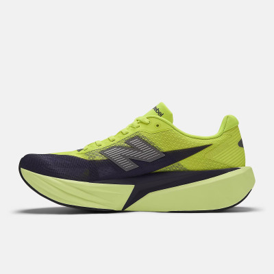 NEW BALANCE FUELCELL REBEL v5 ZAPATILLAS RUNNING ASFALTO HOMBRE AMARILLO VISTA EXTERIOR,ARISTARUN 2