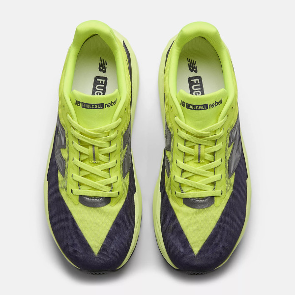 NEW BALANCE FUELCELL REBEL v5 ZAPATILLAS RUNNING ASFALTO HOMBRE AMARILLO VISTA SUPERIOR,ARISTARUN