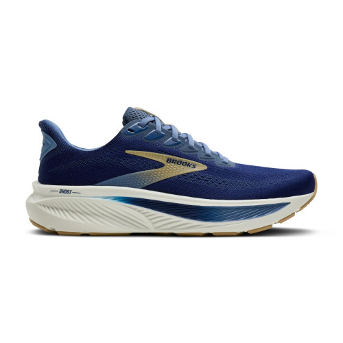 BROOKS GHOST 17 AZUL OSCURO ZAPATILLA RUNNING HOMBRE VISTA EXTERIOR,ARISTARUN