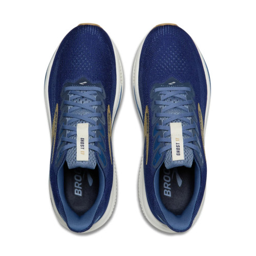 BROOKS GHOST 17 AZUL OSCURO ZAPATILLA RUNNING HOMBRE VISTA SUPERIOR,ARISTARUN