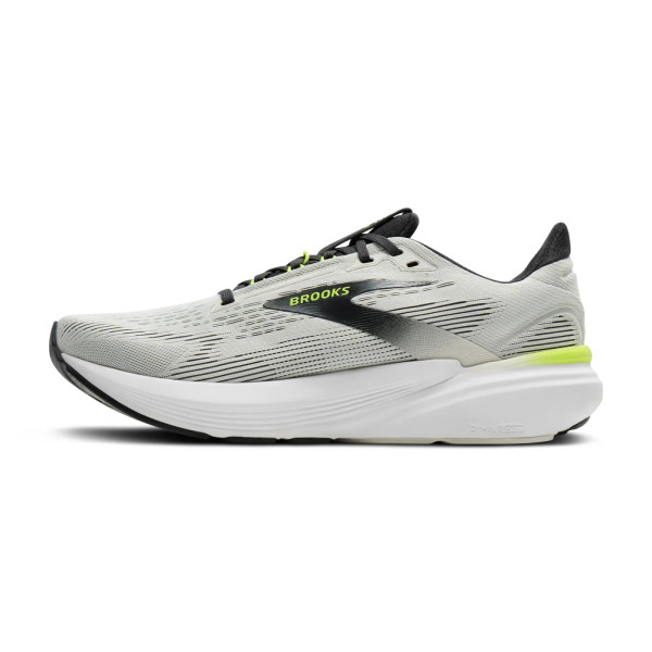 BROOKS REVEL 8 BLANCO AMARILLO ZAPATILLAS RUNNING HOMBRE VISTA INTERIOR,ARISTARUN