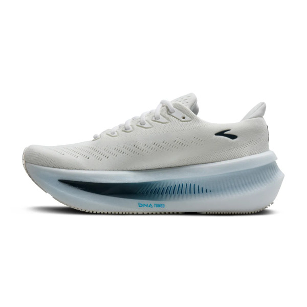 BROOKS GLYCERIN MAX 2 BLANCO AZUL ZAPATILLAS RUNNING HOMBRE VISTA INTERIOR,ARISTARUN