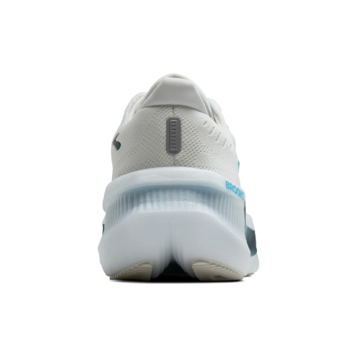 BROOKS GLYCERIN MAX 2 BLANCO AZUL ZAPATILLAS RUNNING HOMBRE VISTA ANTERIOR,ARISTARUN