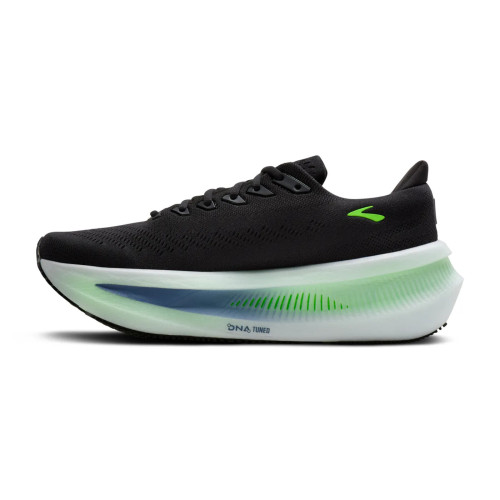 BROOKS GLYCERIN MAX 2 GRIS VERDE ZAPATILLAS RUNNING HOMBRE VISTA INTERIOR,ARISTARUN