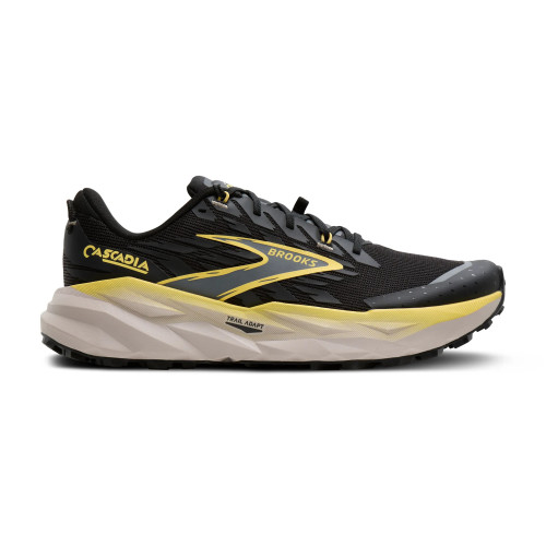 BROOKS CASCADIA 19 ZAPATILLA TRAIL HOMBRE NEGRA, ARISTARUN