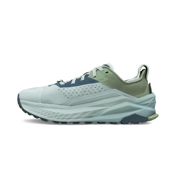 ALTRA OLYMPUS 6 GRIS AZULADO ZAPATILLAS TRAIL MUJER VISTA INTERIOR,ARISTARUN