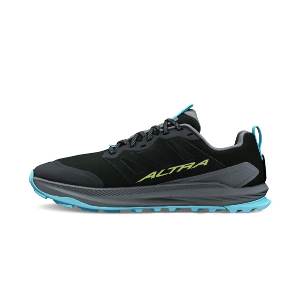 ALTRA LONE PEAK 9+ NEGRO AZUL ZAPATILLAS TRAIL HOMBRE VISTA INTERIOR,ARISTARUN