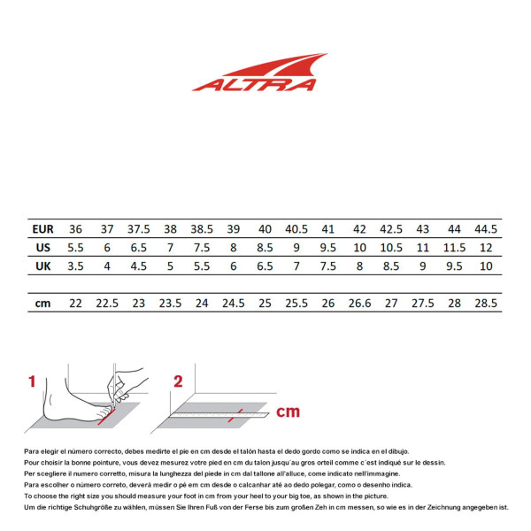 ALTRA LONE PEAK 9+ BLUE LIME MUJER TALLA, ARISTARUN