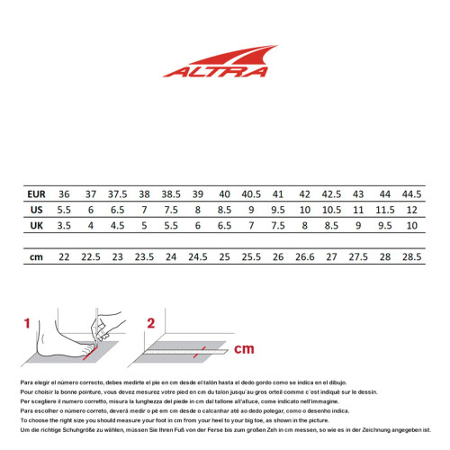 ALTRA LONE PEAK 9+ BLUE LIME MUJER TALLA, ARISTARUN