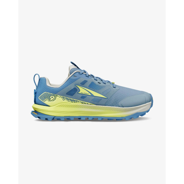 ALTRA LONE PEAK 9+ BLUE LIME MUJER LATERAL, ARISTARUN