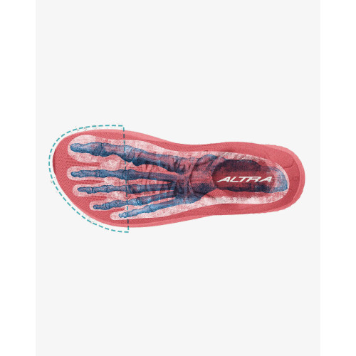 ALTRA LONE PEAK 9+ BLUE LIME MUJER INTERIOR, ARISTARUN