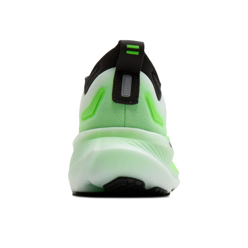 BROOKS GLYCERIN 23 BLANCO VERDE ZAPATILLAS RUNNING HOMBRE VISTA TRASERA,ARISTARUN