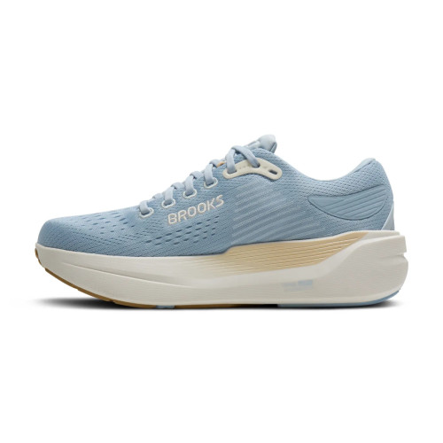 BROOKS GHOST MAX 3 AZUL BEIGE ZAPATILLA RUNNING MUJER VISTA INTERIOR,ARISTARUN