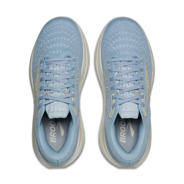 BROOKS GHOST MAX 3 AZUL BEIGE ZAPATILLA RUNNING MUJER VISTA SUPERIOR,ARISTARUN