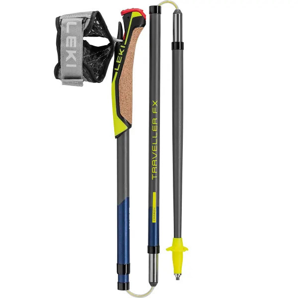 LEKI TRAVELLER FX.ONE CARBON BASTONES TRAIL RUNNING VISTA PLEGADO,ARISTARUN