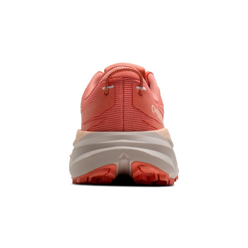 BROOKS CASCADIA 19 CORAL ZAPATILLAS TRAIL MUJER VISTA TRASERA,ARISTARUN