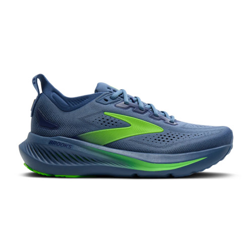 BROOKS GLYCERIN 23 AZUL VERDE ZAPATILLAS RUNNING HOMBRE VISTA EXTERIOR,ARISTARUN