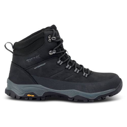 REGATTA BLAKE NEGRA BOTA PARA HOMBRE LATERAL, ARISTARUN