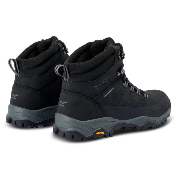 REGATTA BLAKE NEGRA BOTA PARA HOMBRE TRASERA, ARISTARUN