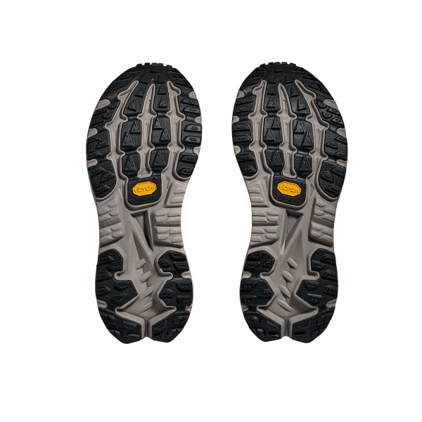 HOKA MAFATE X GRIS ZAPATILLAS TRAIL RUNNING HOMBRE VISTA SUELA,ARISTARUN